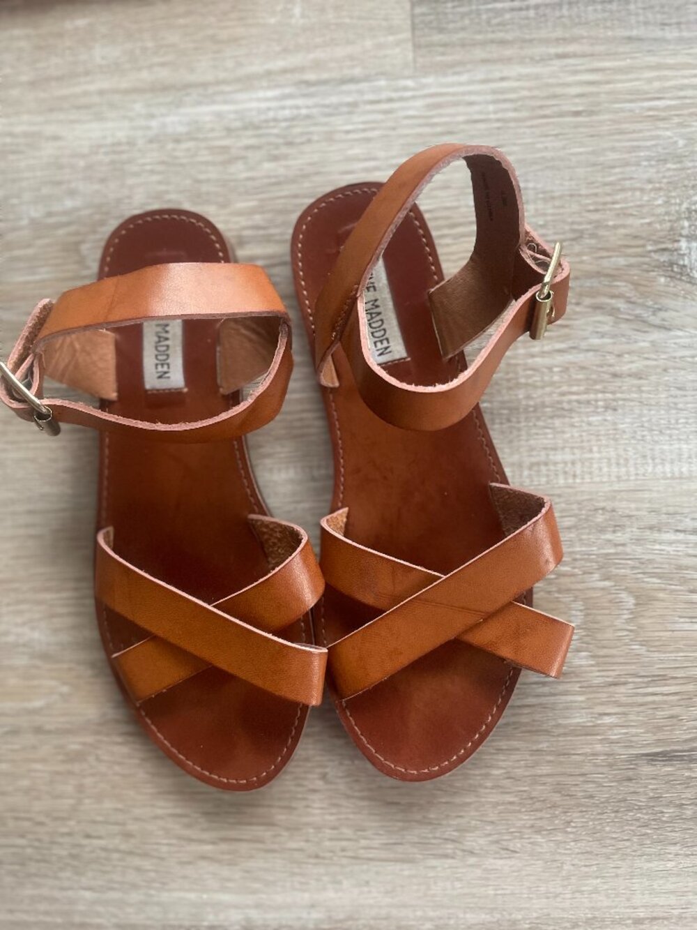 Steve Madden Flat Strappy Sandals